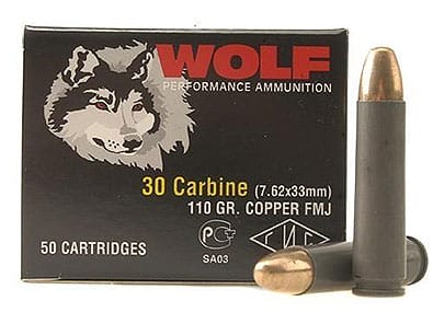 Wolf .30 Carbine Ammo