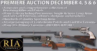 Rock Island Auction Premiere Firearms Auction December 4th, 5th, & 6th