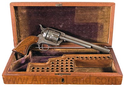 Buffalo Bill Cody's Black Powder Colt Single Action Army Revolver