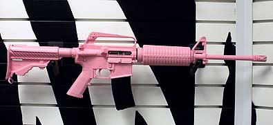 DPMS Pink Ar15 Rifle