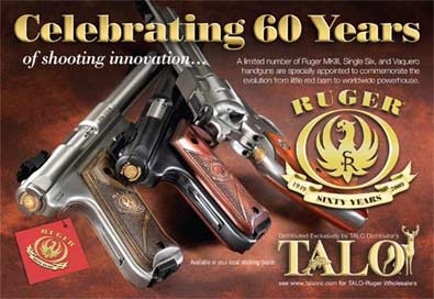 Talo Ruger Limited Edition Handguns