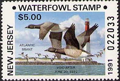 New Jersey Brandt Duck Stamp