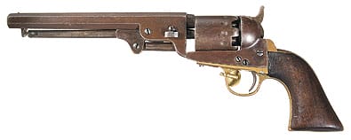 Extremely Rare Documented Confederate Augusta Machine Works Percussion Twelve-Notch Style Revolver - $31,625.00