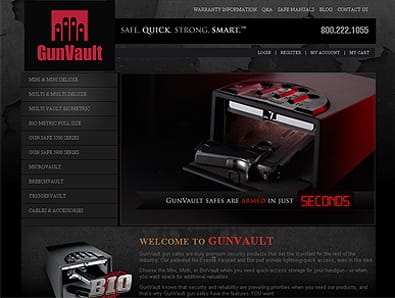 GunVault's New Web Site