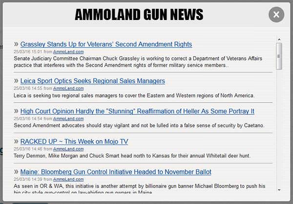 AmmoLand Gun News Widget