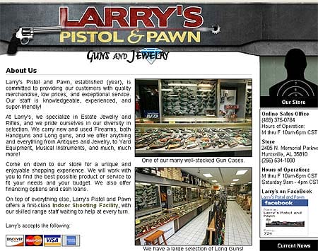 Larry’s Pistol and Pawn