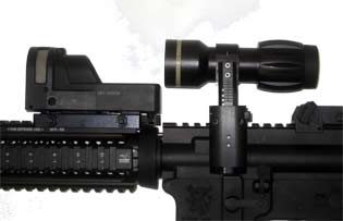 Ultimate Shooters Kit: Self-Powered Reflex Sight (SPRS), 3X Magnifier and Magnifier Mount (MAM30) in a Hard Case