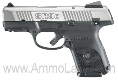 Ruger SR9c Compact Pistol Brushed Stainless