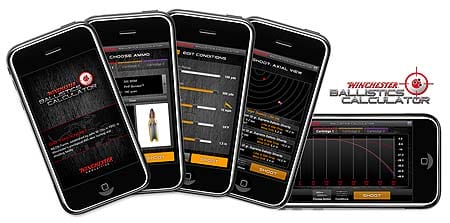 Winchester Ammunition’s iPhone Ballistics Calculator