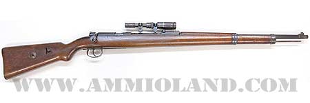 Rare, scoped German DSM 34 .22 caliber trainer rifle made by Mauser, Oberndorf ($1,955).