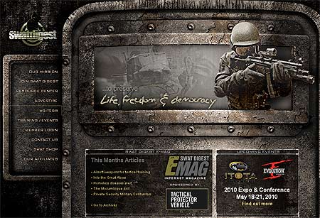 SWATDigest.com New Website Design