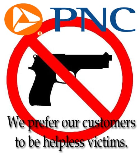 PNC-Bank-No-Guns PNC Bank Says No To Legal Gun Owners