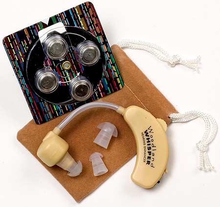 Woodland Whisper Electronic ITE (In the Ear) and BTE (Behind the Ear) hearing Amplification/Protection