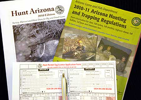 Arizona Game And Fish Department Annual Survey, Harvest and Hunt Data