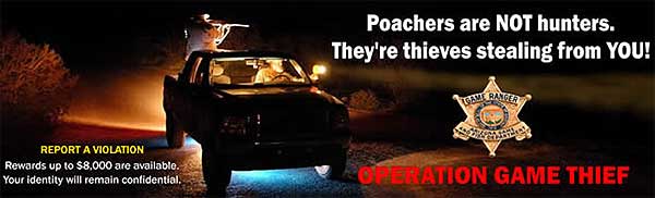 Arizona-Opperation-Game-Thief Arizona Operation Game Thief Hotline at (800) 352-0700