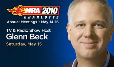 NRA Announces Glenn Beck as Keynote Speaker