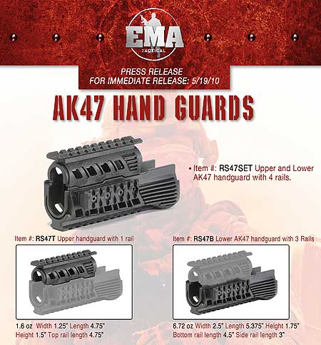 EMA Ak47 Tactical Hand Guards