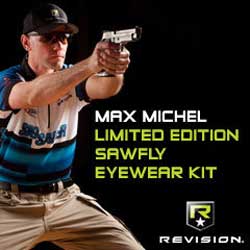 Max Michel joined forces with Revision Eyewear