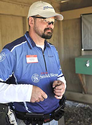 Team Smith & Wesson Shooter Craig Buckland of Sandisfield, Mass.