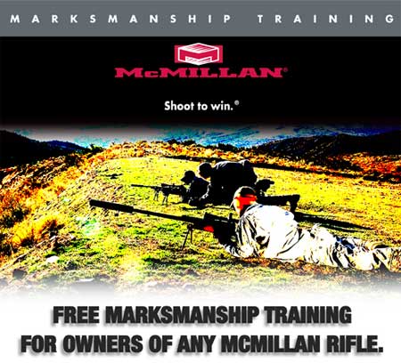 McMillan Free Marksmanship Training Offer