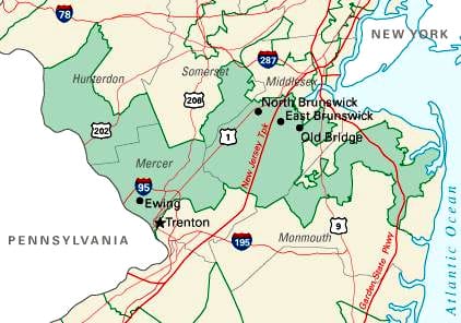 NJ-District-12 NJ District 12 (Mercer and Monmouth) Colts Neck, East Windsor, Englishtown, Fair Haven, Freehold, Freehold Township, Hightstown, Little Silver, Manalapan, Marlboro, Millstone (Monmouth), Oceanport, Red Bank, Shrewsbury, Shrewsbury Township, Tinton Falls