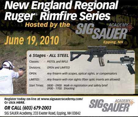 New England Regional Ruger Rimfire Shooting Series