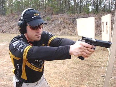 Blake Miguez of New Iberia, La., a contestant on the History Channel’s Top Shot reality shooting show, captured his second Limited division regional title.