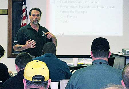 NC Wildlife Staff Receives NRA RSO Training