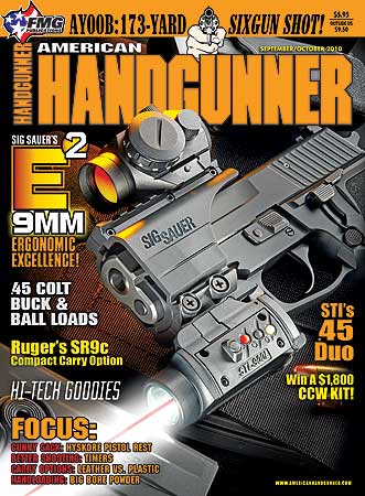 SIG SAUER Slims Down, American Handgunner Beefs Up Prize Package