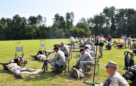 Soldiers Marines Airmen and Sailors fire