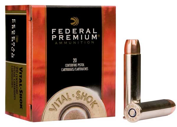 Federal Premium Swift A-Frame Vital-Shok Handgun Ammunition