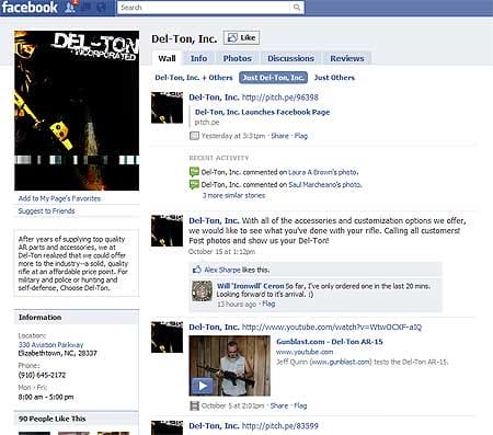 Del-Ton Facebook Page