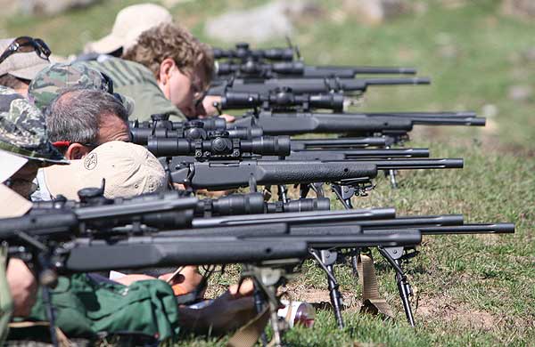 Firing Line at 2010 Alleghany Sniper Challenge