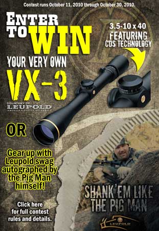 Leupold & Pig Man VX-3 Contest