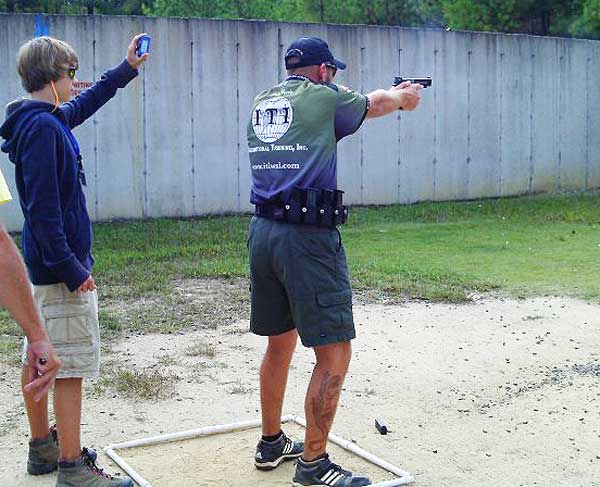 Team International Training Inc shooter Gary Byerly