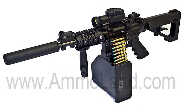 Valkyrie Armament Belt-Fed AR-15 Rifle