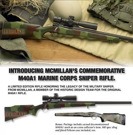 McMillan M40A1 Marine Corps Sniper Rifle