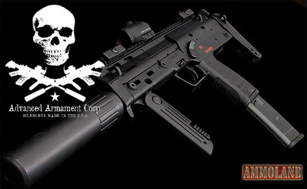 Advanced Armament Corporation MP7-SD2 Fast-Attach Silencer 4.6mm 