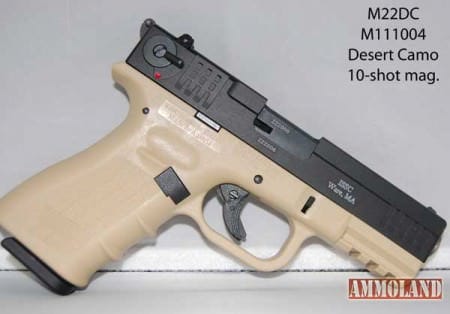 ISSC Desert Camo M22 Pistols