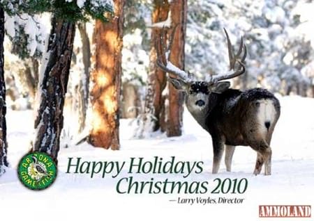 Season's Greetings From Arizona Game And Fish