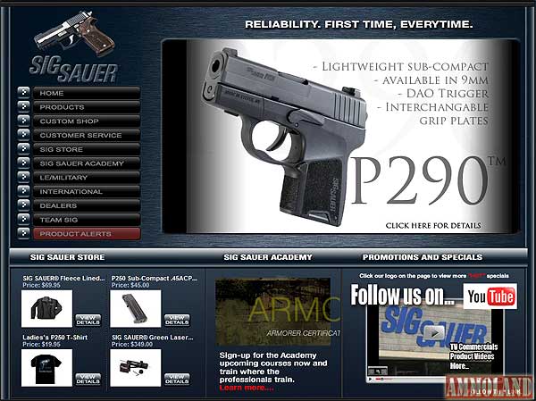 Sig-Sauer-Screenshot Sig Sauer Firearms