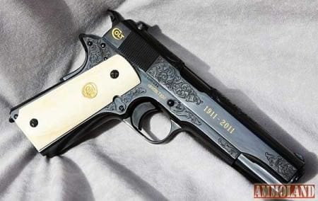 Special 100th Anniversary Colt 1911 2011 SHOT Show Gun