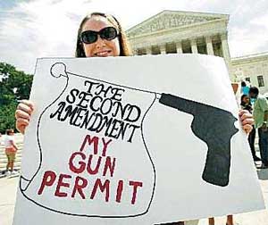 second amendment is my gun permit