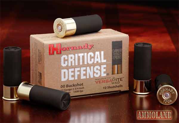 Hornady Critical Defense 12-Gauge 00 Buckshot