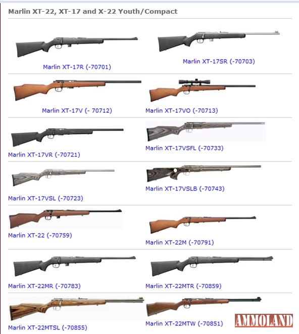 Marlin XTTM Rifle Series