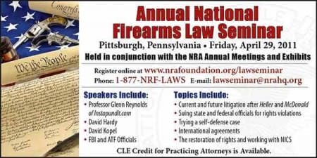 National Firearms Law Seminar