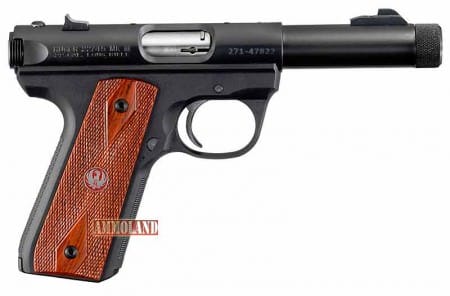 Ruger 22/45 Pistols with Threaded Barrels