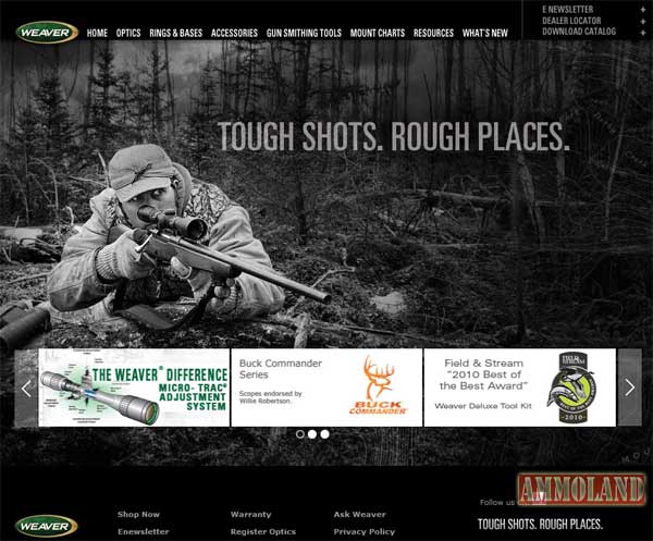 Weaver Optics Website