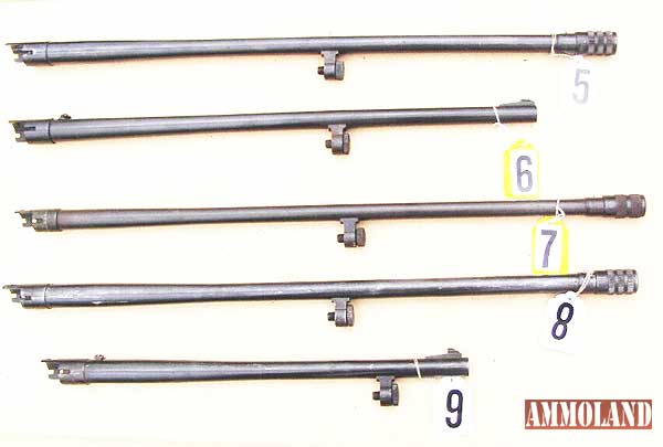 gun barrels