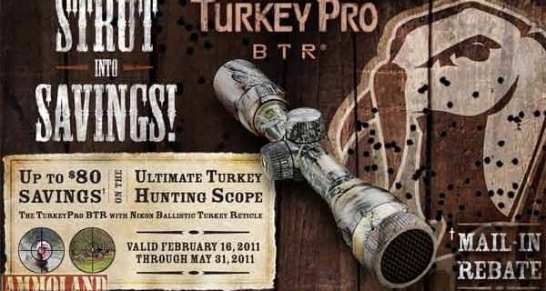 Nikon TurkeyPro BTR 'Strut into Savings' Mail-In Rebate